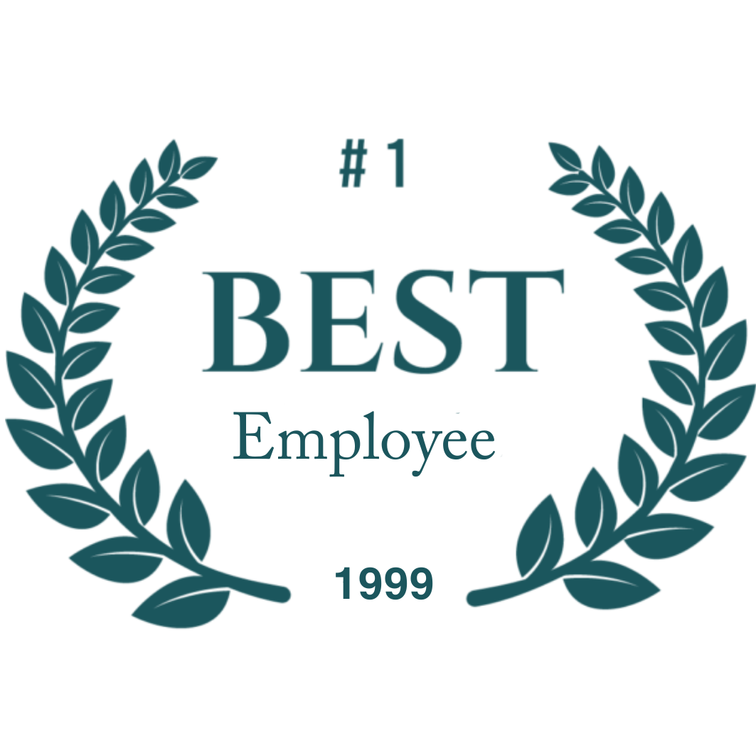 Best employee Award 1999